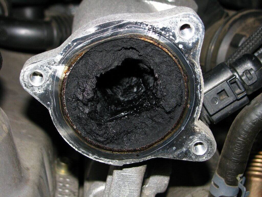 egr avant decalaminage