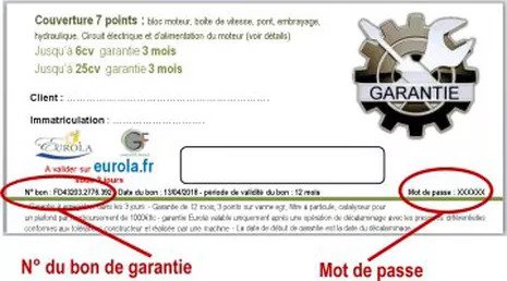 image indicatife pour les bon de garanties